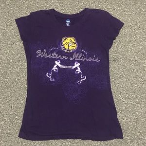 Western Illinois University WIU Jr Ladies T-Shirt